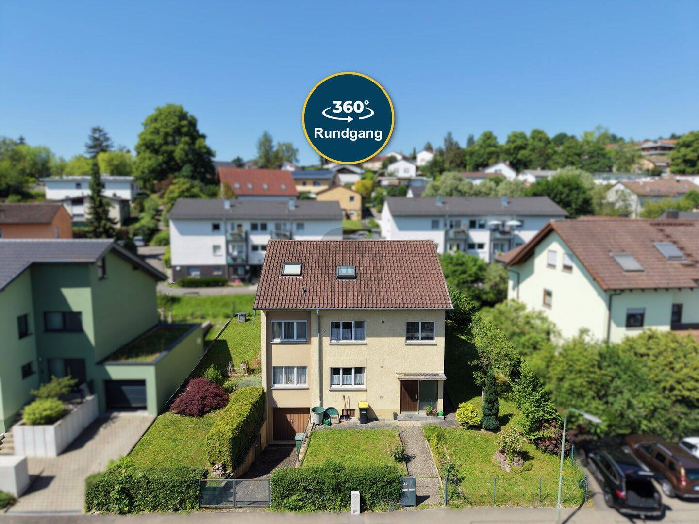 DREIFAMILIENHAUS IN RUHIGER LAGE VON PFORZHEIM BRÖTZINGEN: TOP-LAGE, GARTEN & ENTWICKLUNGSCHANCE!, 75179 Pforzheim