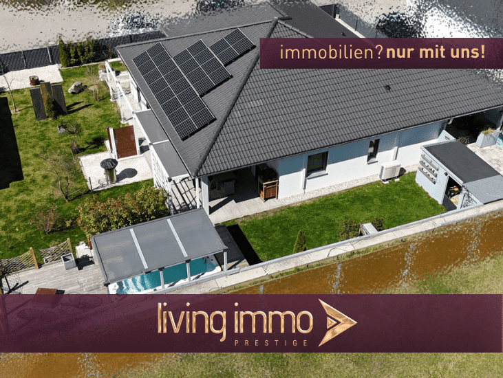 „Wohnen der Zukunft: Barrierefreier Bungalow, Wärmepumpe, PV, hochw.Ausstattung, 84359 Simbach a. Inn