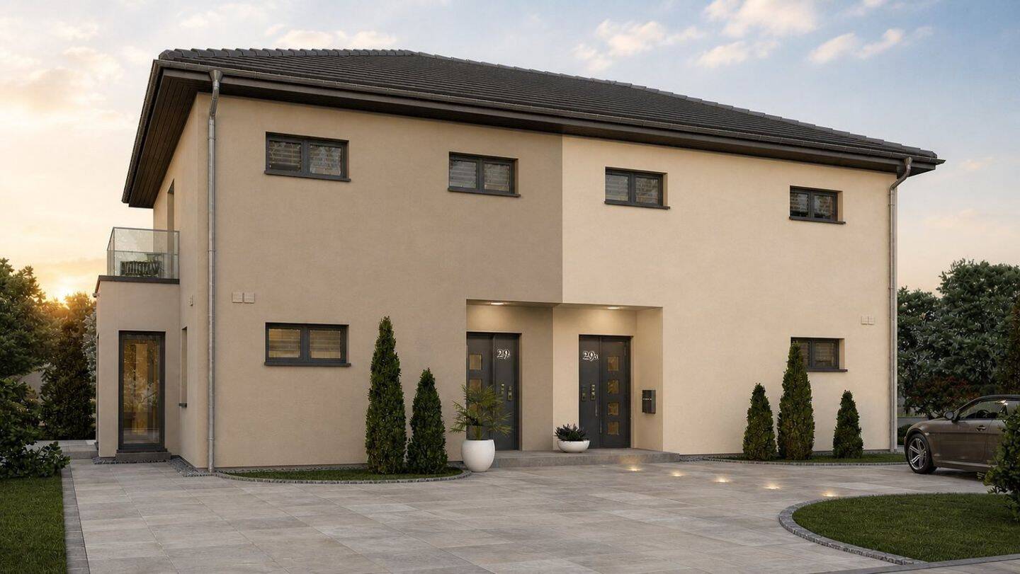 Urbane Stadtvilla für zwei Familien – OKAL – inkl. Grundstück, 13503 Berlin (Reinickendorf)