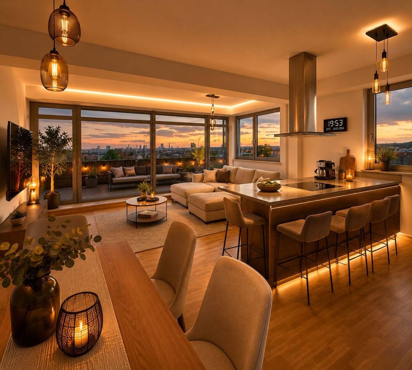 Luxuriöses Wohnen im “Carré Vita” mit zwei Terrassen & Skyline-Flair!, 90763 Fürth (Südstadt Weikershof)