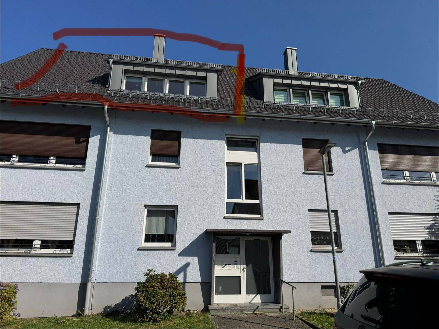 Dachgeschosswohnung in ruhigem 6-Parteienhaus, 76316 Malsch