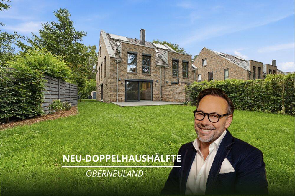 Provisionsfrei! Exklusive Neubau Doppelhaushälfte mit großzügigem Garten, 28355 Bremen (Oberneuland)
