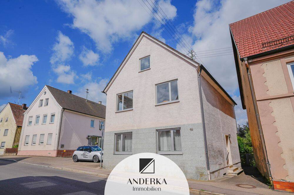 Sanieren, gestalten, wohlfühlen – Ihr neues Zuhause mit großzügigem Garten in Ichenhausen!, 89335 Ichenhausen