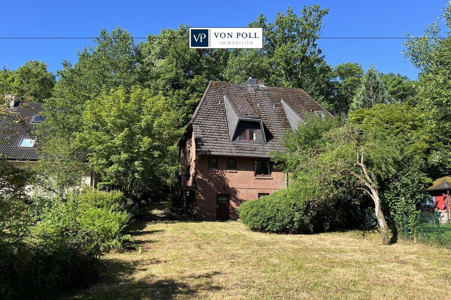 Naturnah wohnen an der Saselbek Doppelhaushälfte mit großem Garten, 22393 Hamburg (Wandsbek Bramfeld Poppenbüttel Sasel Wellingsbüttel)