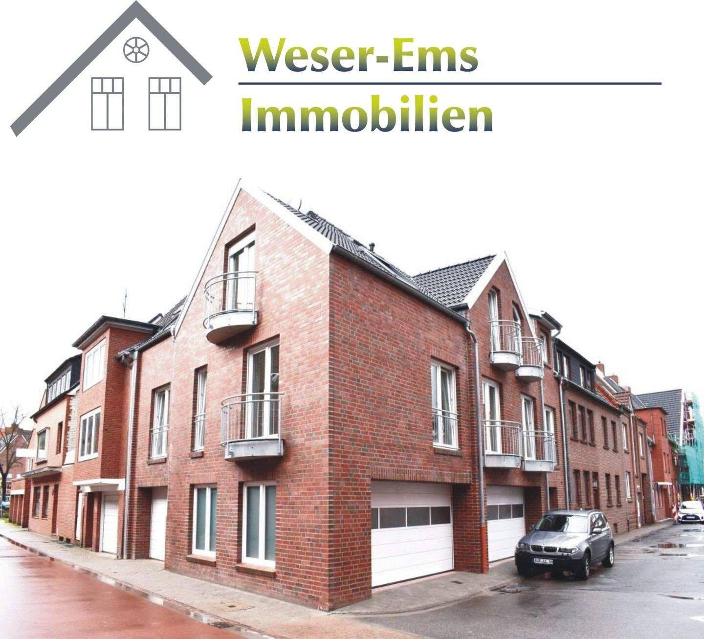 Moderne Singlewohnung mit Garage im Stadtzentrum, 26725 Emden