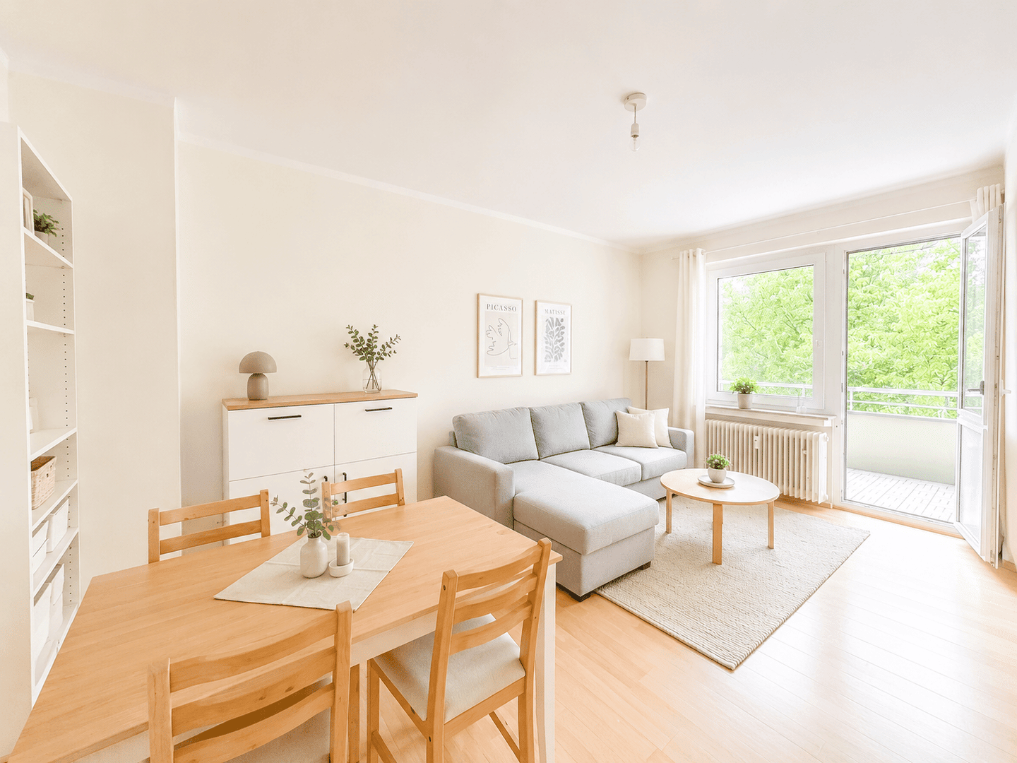 Wohnen im Zoo-Viertel – Top gepflegte und gut aufgeteilte Wohnung mit zwei Balkonen!, 40237 Düsseldorf (Düsseltal Flingern Nord Mörsenbroich)