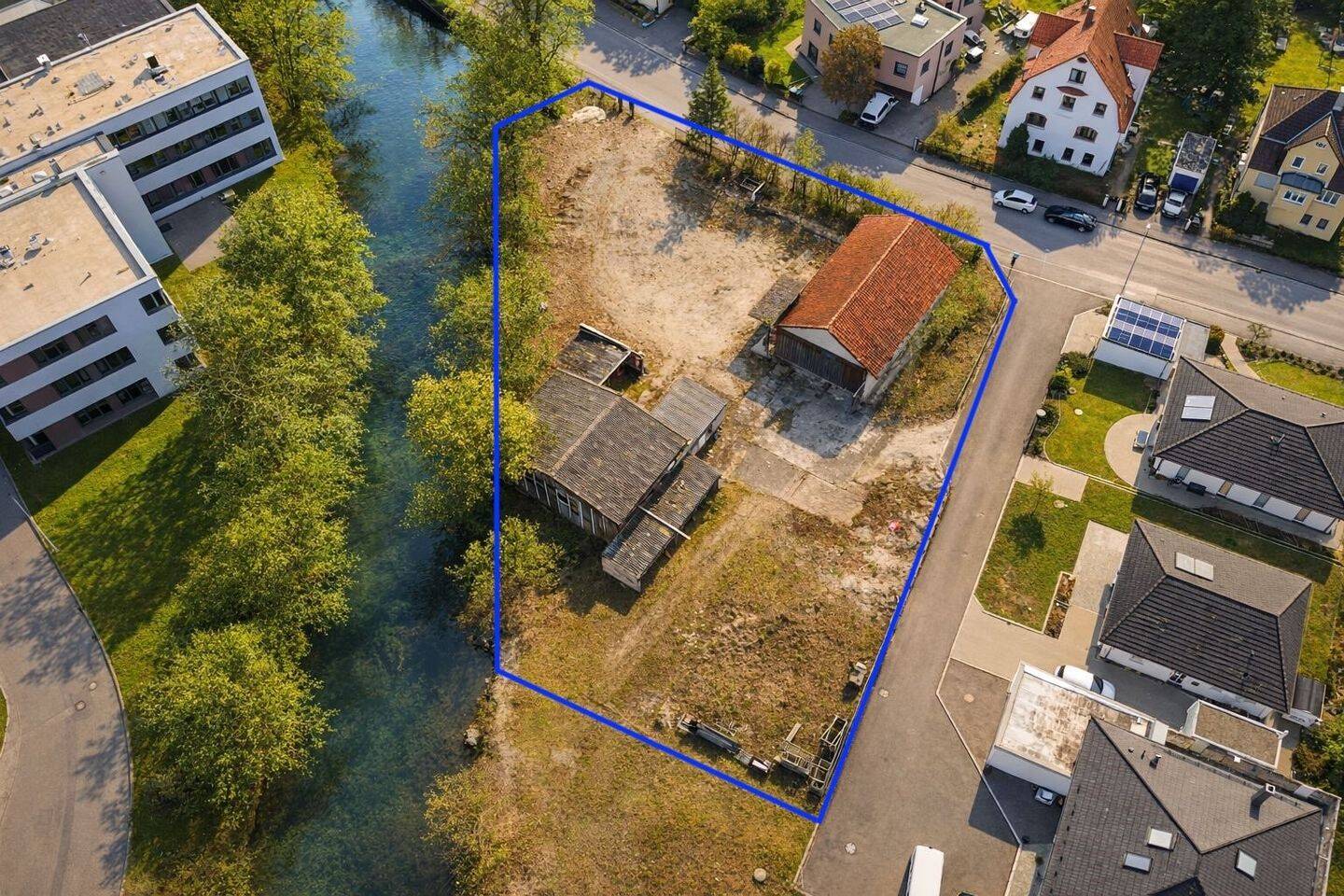 Grundstück direkt an der Brenz inkl. genehmigten Bebauungsplänen in Schnaitheim, Heidenheim, 89520 Heidenheim an der Brenz