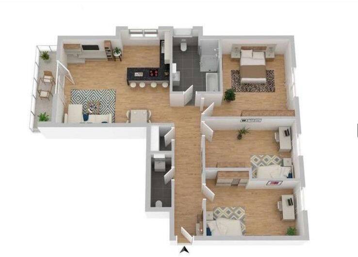 4-Zimmer-Wohnung in Neudorf, 76676 Graben-Neudorf