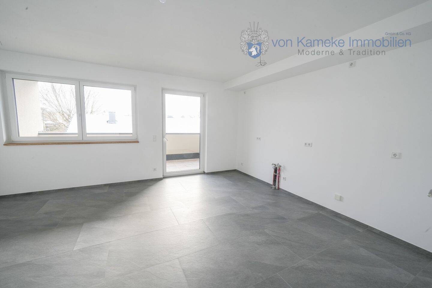 Exklusive 2,5-Zi.-Neubauwohnung (KfW 55) – barrierefrei, Balkon, Aufzug & TG-Stellplatz, 91074 Herzogenaurach