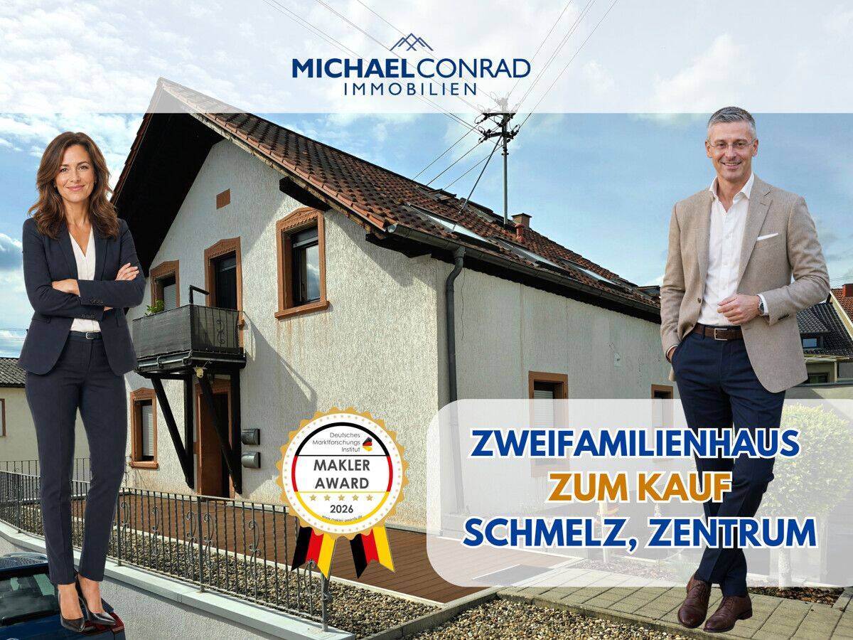 Zweifamilienhaus in Schmelz Zentrum zum Kauf, 66839 Schmelz