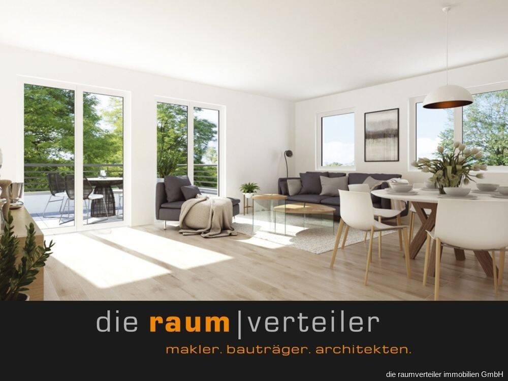 AKTION TIEFGARAGE (2 für 1)*, 3-Zimmer 1. OG – Balkon, Tiefgarage, Aufzug, Bruckmühl Zentrum, 83052 Bruckmühl