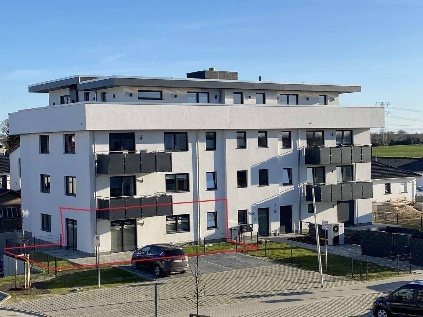 2 Raum Wohnung im Erdgeschoss mit Terrasse Aufzug und PKW-Stellplatz, 18439 Stralsund
