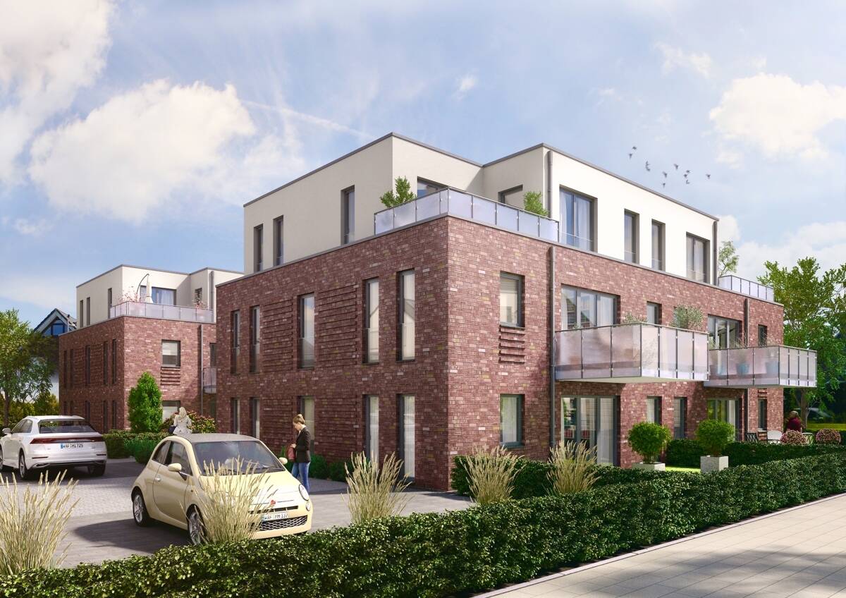 Neubauprojekt! Hochmodernes Mehrfamilienhaus mit 6 Wohnungen (KfW 40 + QNG), 48336 Sassenberg