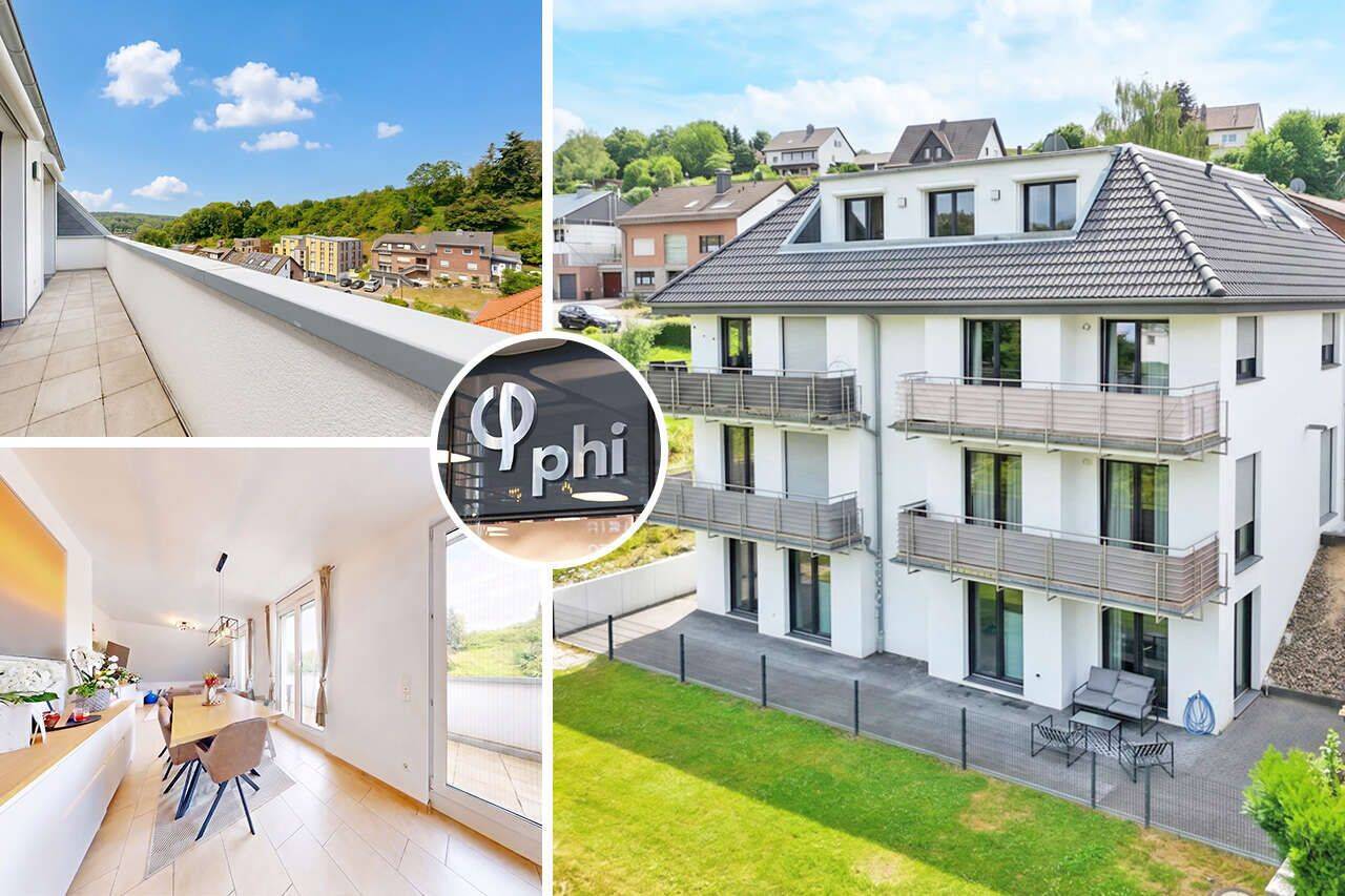 PHI AACHEN: Komfortwohnung mit Dachterrasse, Aufzug und Stellplatz in Stolberg-Vicht!, 52224 Stolberg (Rhld.)