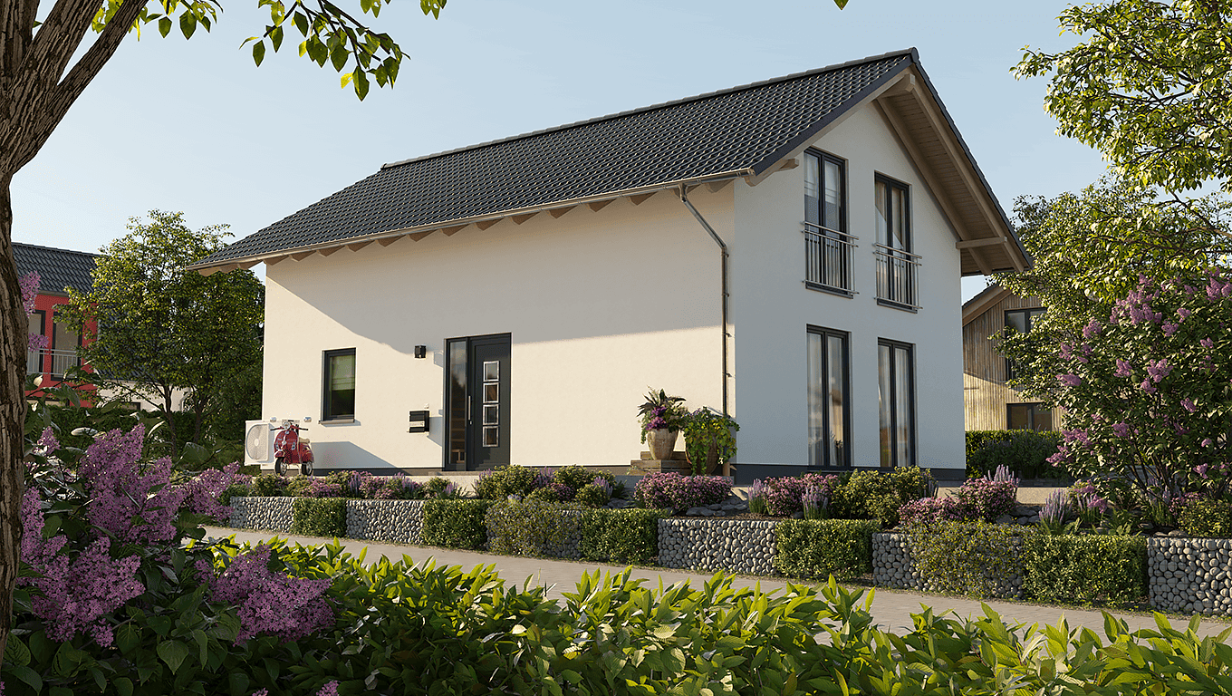 Haus mit 1m Dachüberstand, Preis inkl. Grundstück, 67680 Neuhemsbach