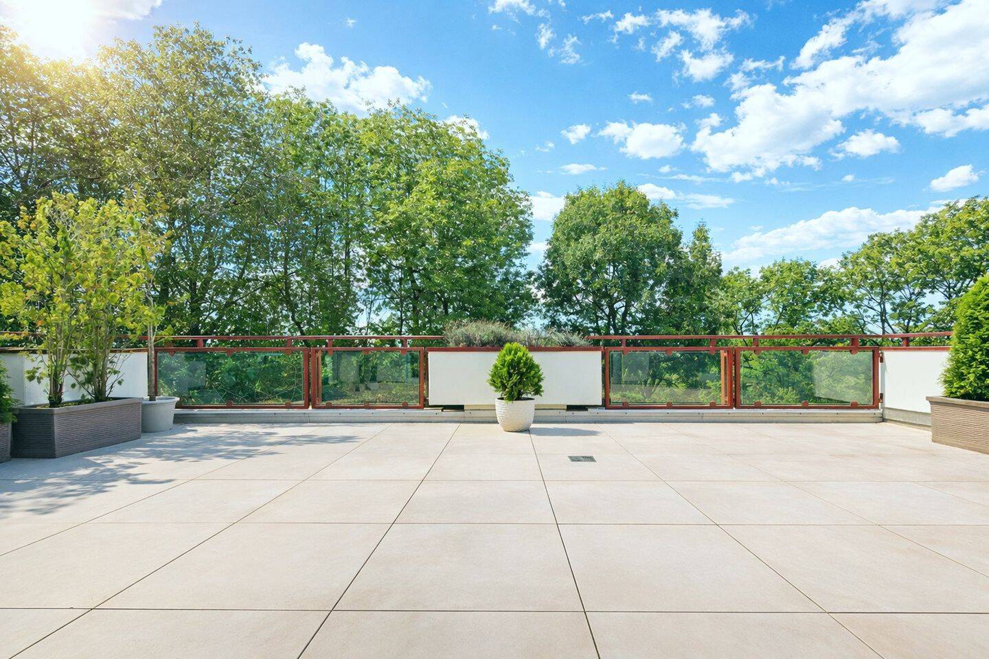 Designer-Penthouse mit Traum- Dachterrasse und Blick über Isarhochufer: PROVISIONSFREI, 81679 München (Bogenhausen)