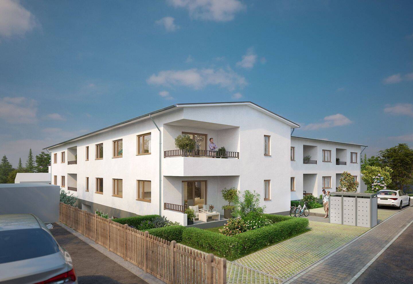Neubau Eigentumswohnungen nähe Hengersberg , KFW 55 Standard, KFW Darlehen verfügbar, 94530 Auerbach