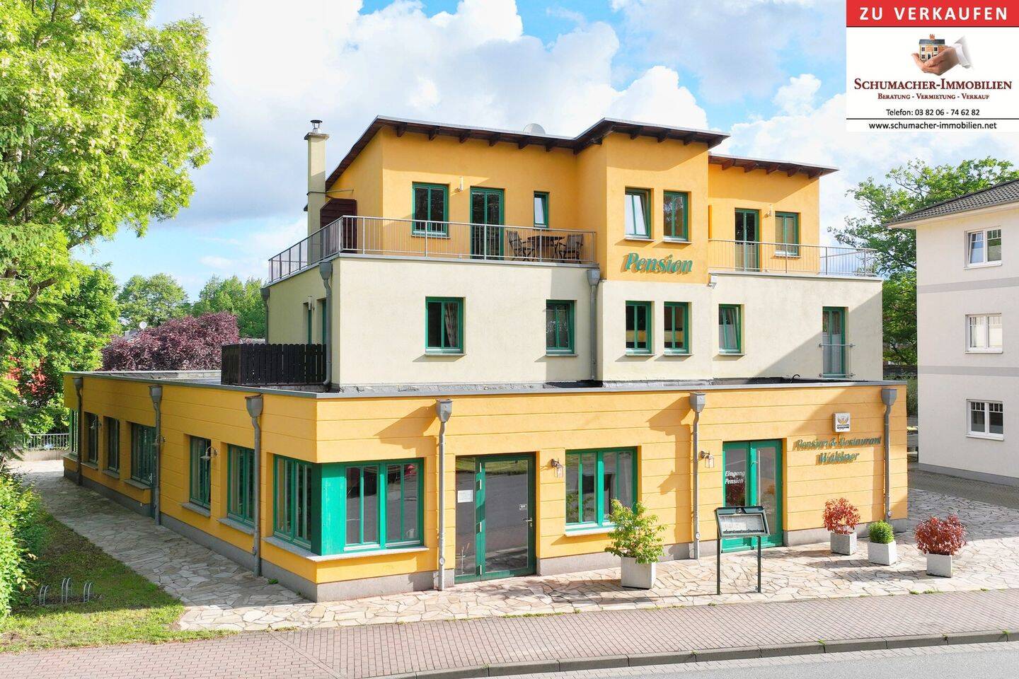 Attraktive Pension mit Restaurant nur 800 Meter zum beliebten Ostseestrand im Ostseeheilbad Graal-Müritz!!!, 18181 Rostock (Torfbrücke)