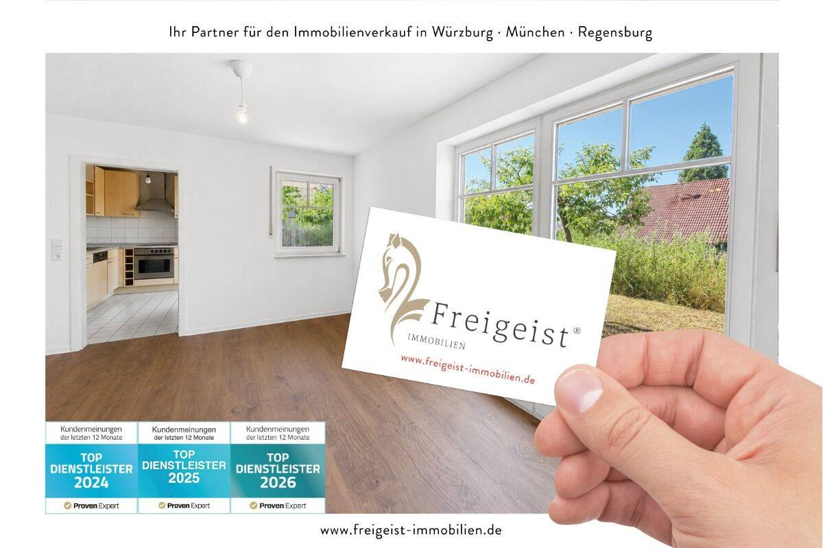 Barrierearme 2-Zimmer-Erdgeschosswohnung mit Terrasse, Stellplatz und Kellerabteil, 97246 Eibelstadt