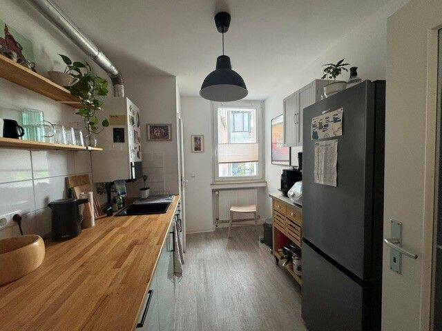 Zum 01.09: Sanierte 3-Zimmer in Düsseldorf-Oberbilk, Übernahme Küche möglich, 40227 Düsseldorf (Eller Oberbilk)