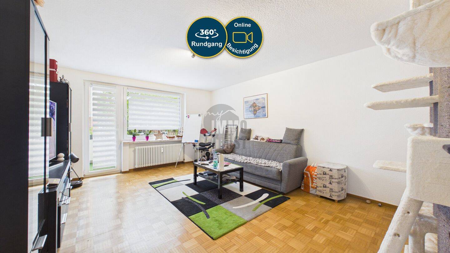 Zentrale 2-Zimmer-Erdgeschosswohnung mit Balkon & Einbauküche in begehrter Lage der Oststadt, 30161 Hannover
