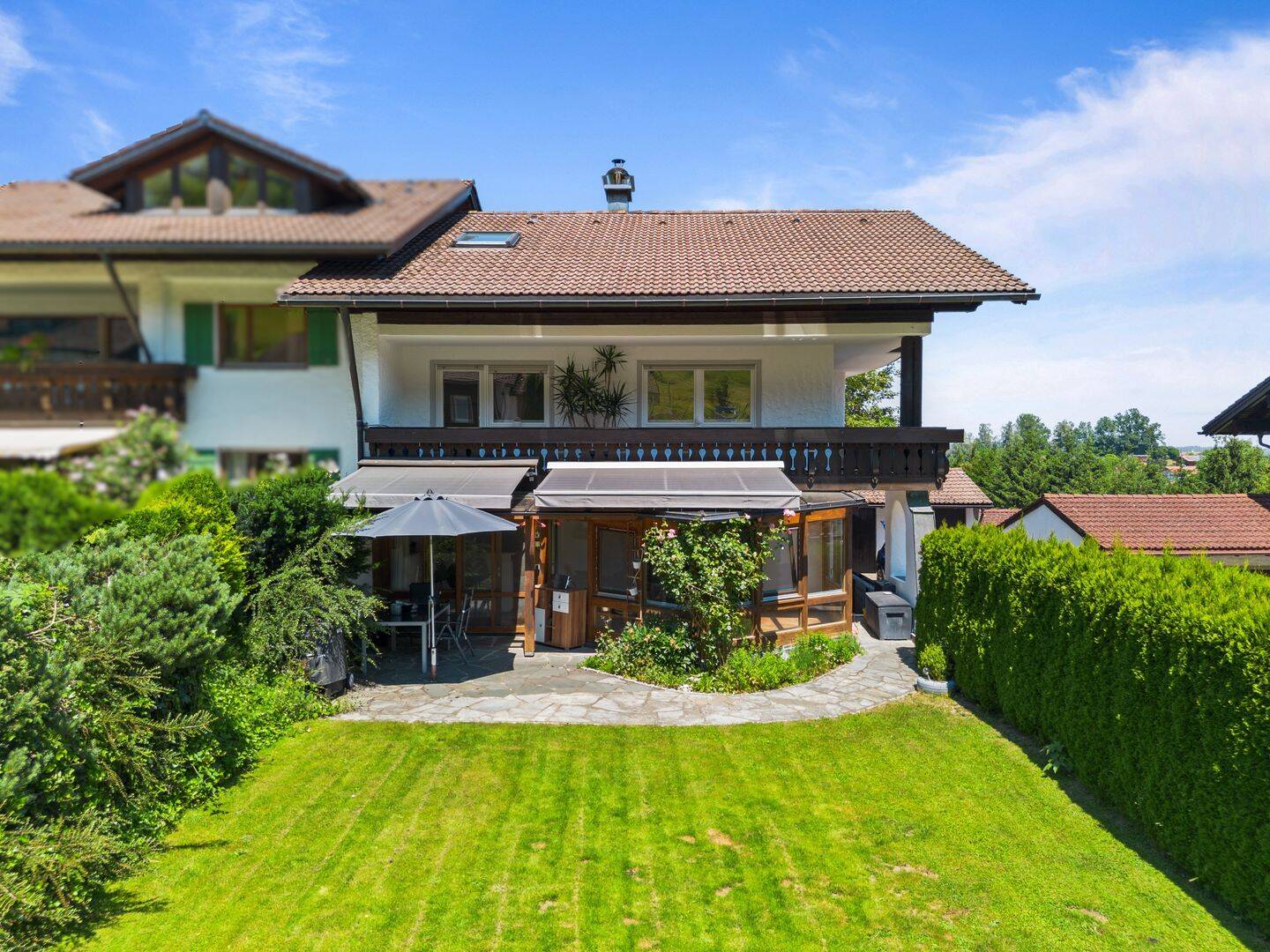 Modernisierte Doppelhaushälfte mit Grüntenblick, 87544 Blaichach