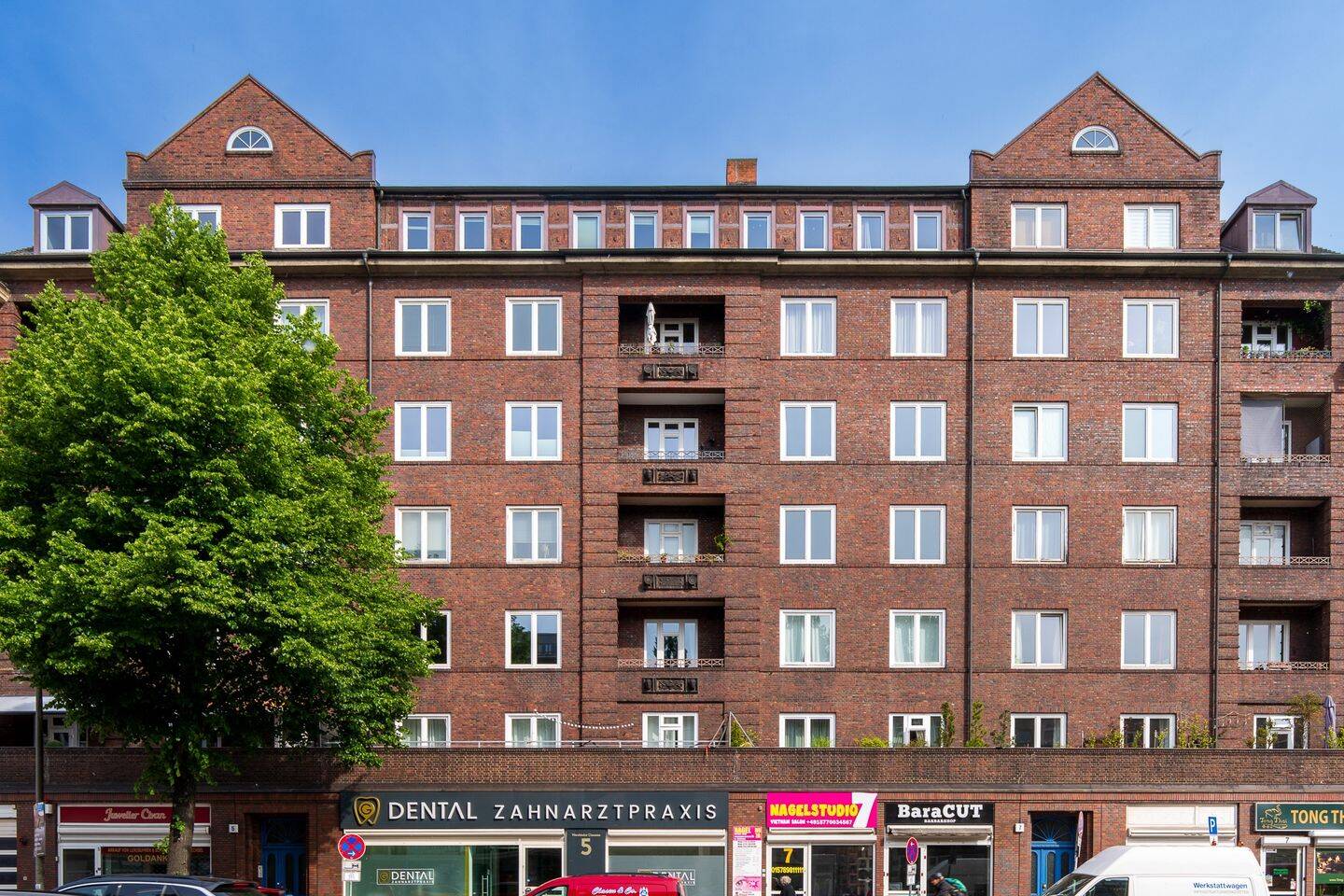 Über den Dächern von Eilbek, 22089 Hamburg (Mitte)