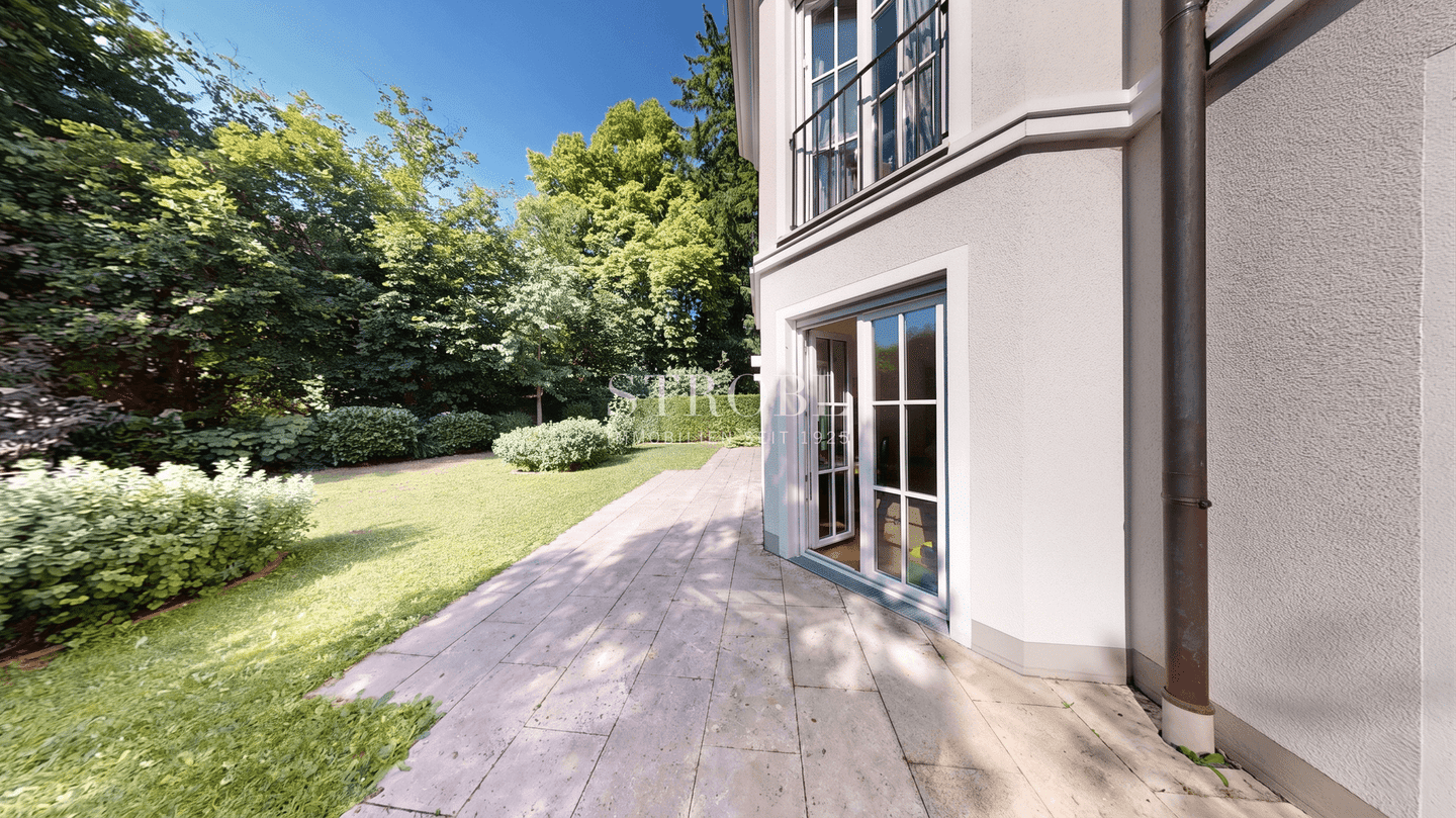IDYLL | Exklusive Gartenwohnung im Ensemble-Haus in Bestlage von Solln, 81479 München (Thalk. Obersendl.-Forsten-Fürstenr.-Solln)
