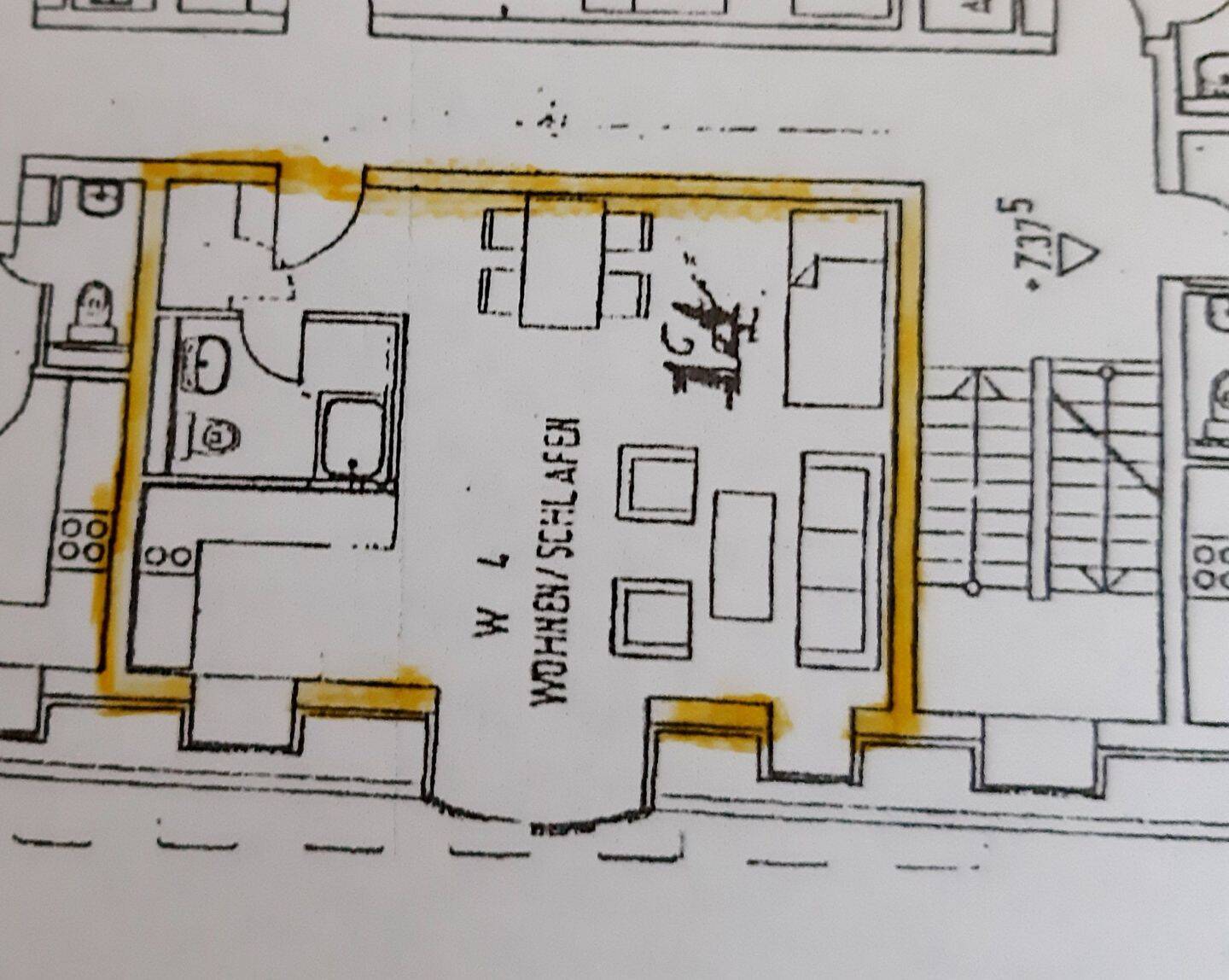 1-Zi-ETW. Philippsburg von PRIVAT, 76661 Philippsburg