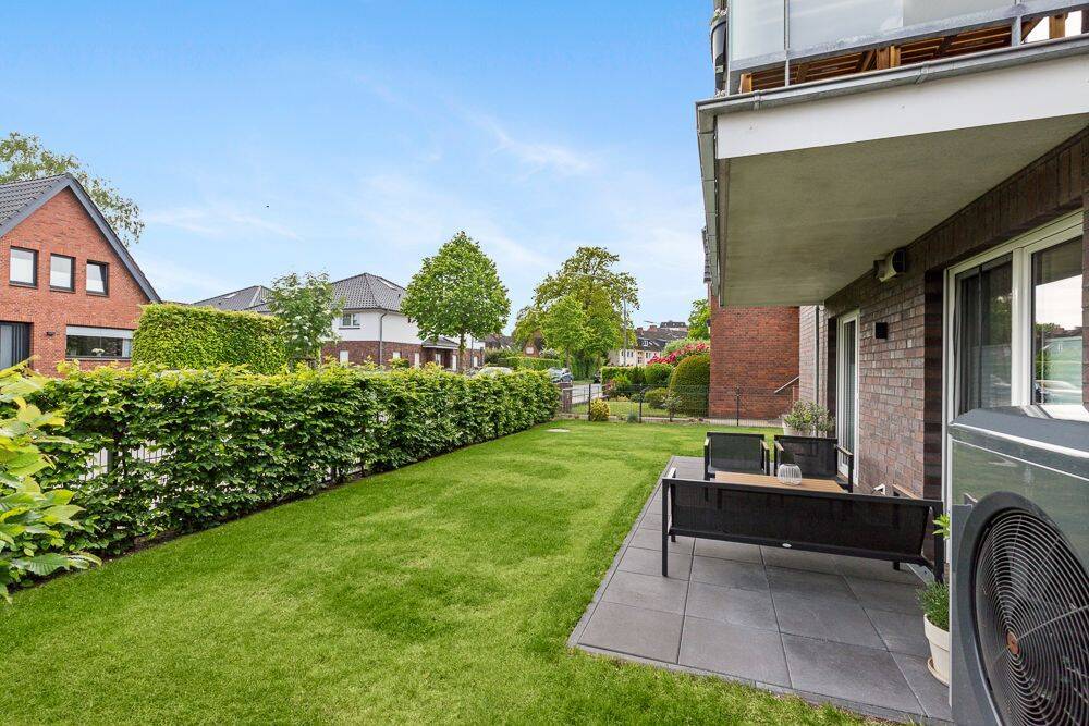 NEU: Bezugsfreie 2-Zimmer-Wohnung mit Terrasse in ruhiger Wohnlage I Einbauküche I ohne Provision, 22848 Norderstedt