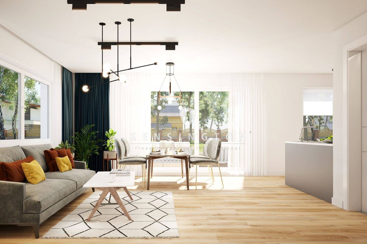 Attraktive Neubau-2-Zimmerwohnung mit großer Terrasse (ca. 19 m²), Carport & gehobener Ausstattung, 88699 Frickingen