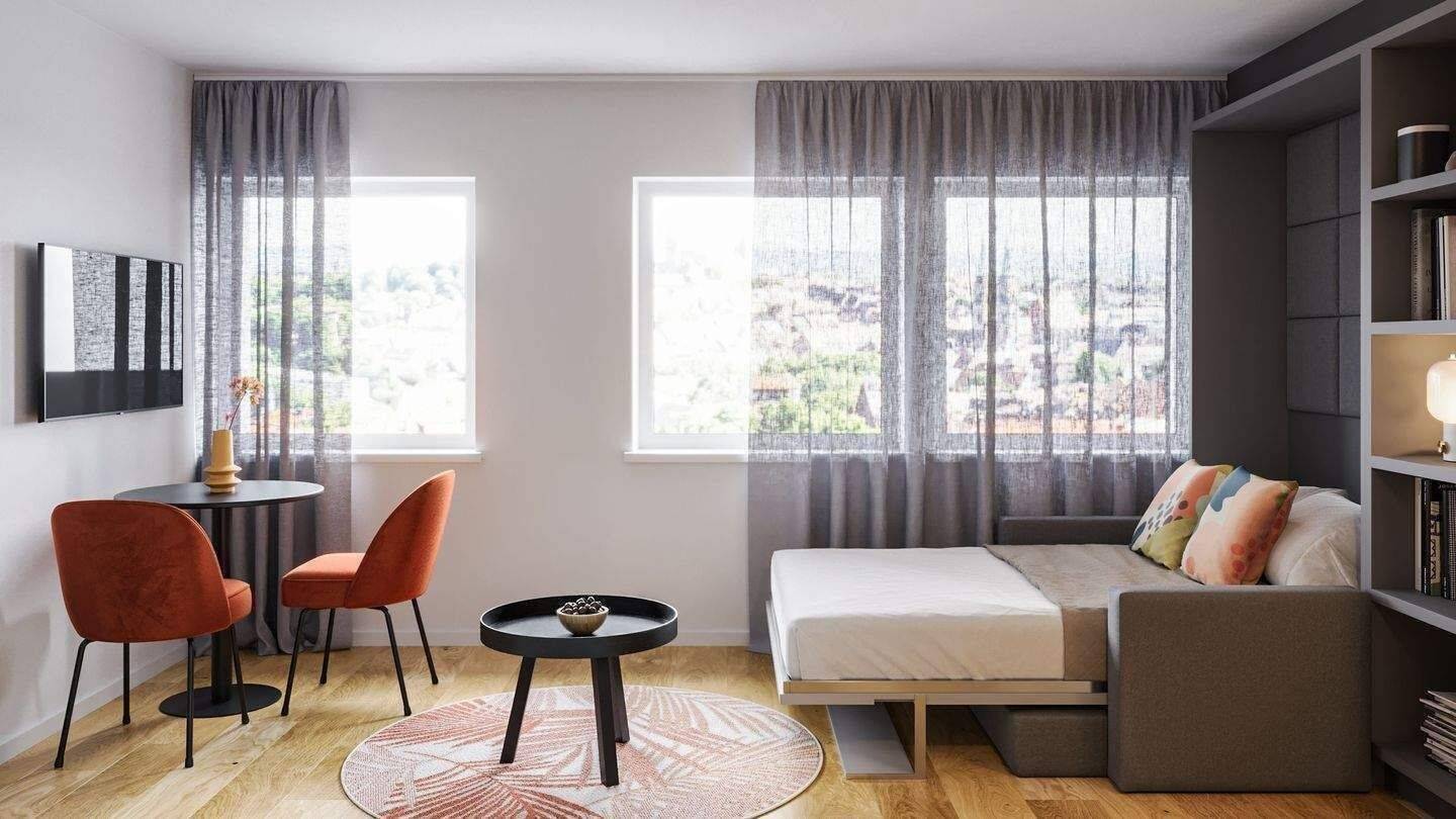 1,5-Zimmer- Apartment, vollmöbliert, zentral, Nahe der Altstadt – ab sofort frei!, 90429 Nürnberg