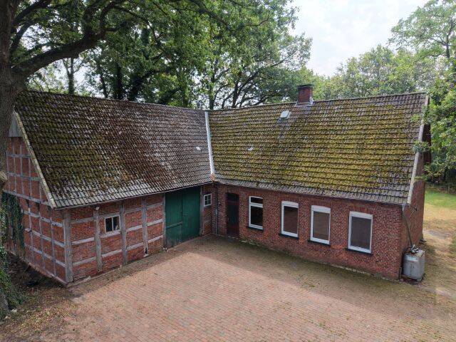Idyllisch gelegenes Wohnhaus mit Anbau u. Scheune im Außenbereich, 49637 Menslage