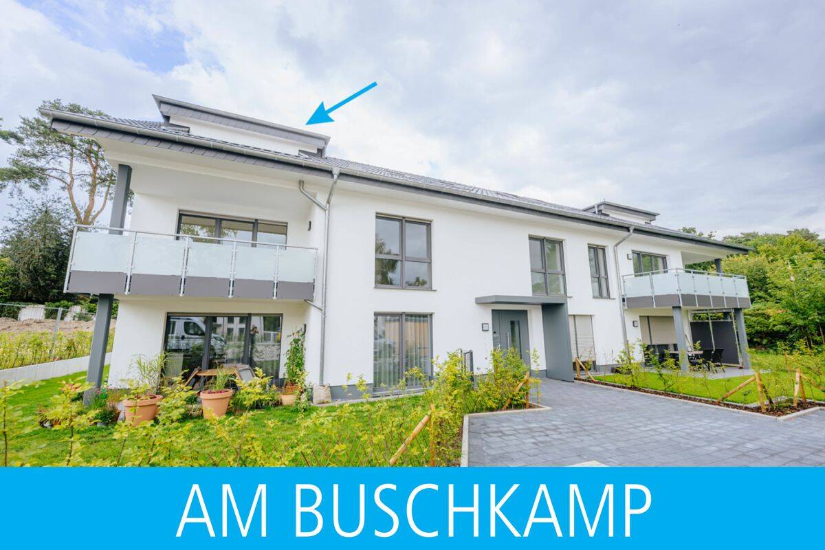 Modern. Energieeffizient. Besonders. – Neubau-Mietwohnung mit Einbauküche und Loggia, 33659 Bielefeld (Senne)