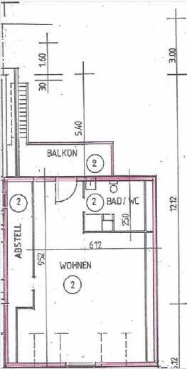 Schöne 1 Zimmer Wohnung mit Balkon Konstanz-Fürstenberg, 78467 Konstanz
