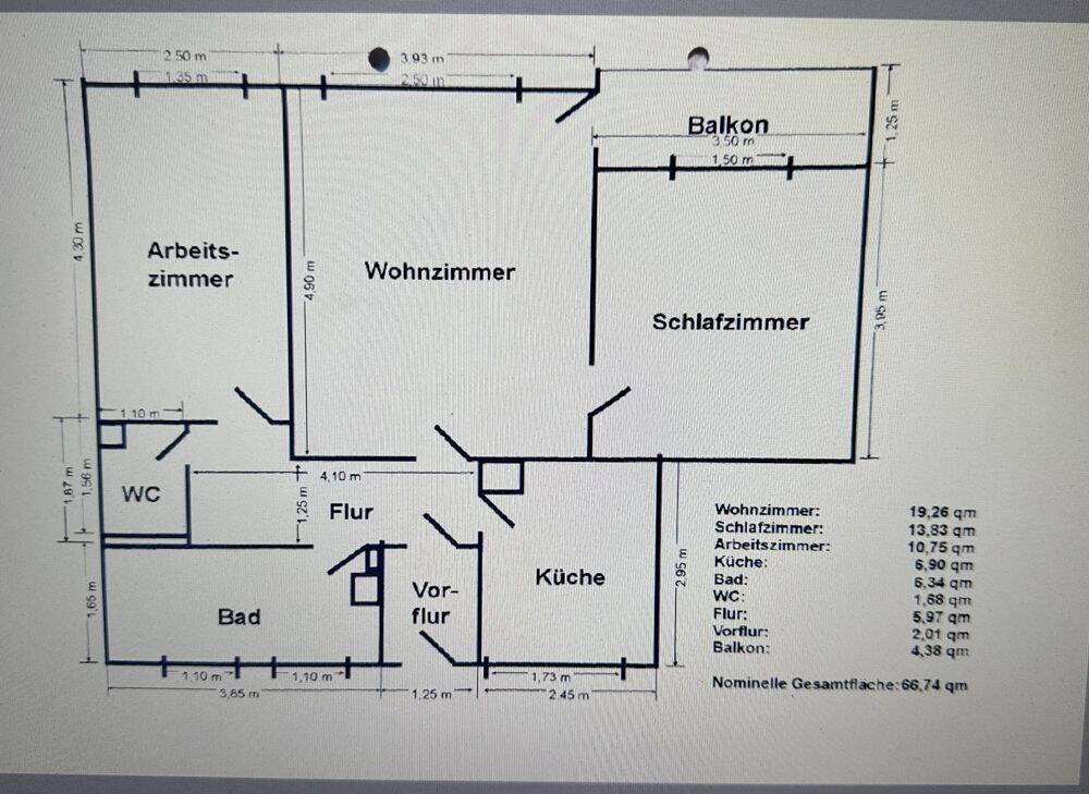 3-Zimmer-Wohnung mit Balkon, Einbauküche, Garage & Aufzug – in zentraler Lage von Kassel, 34127 Kassel