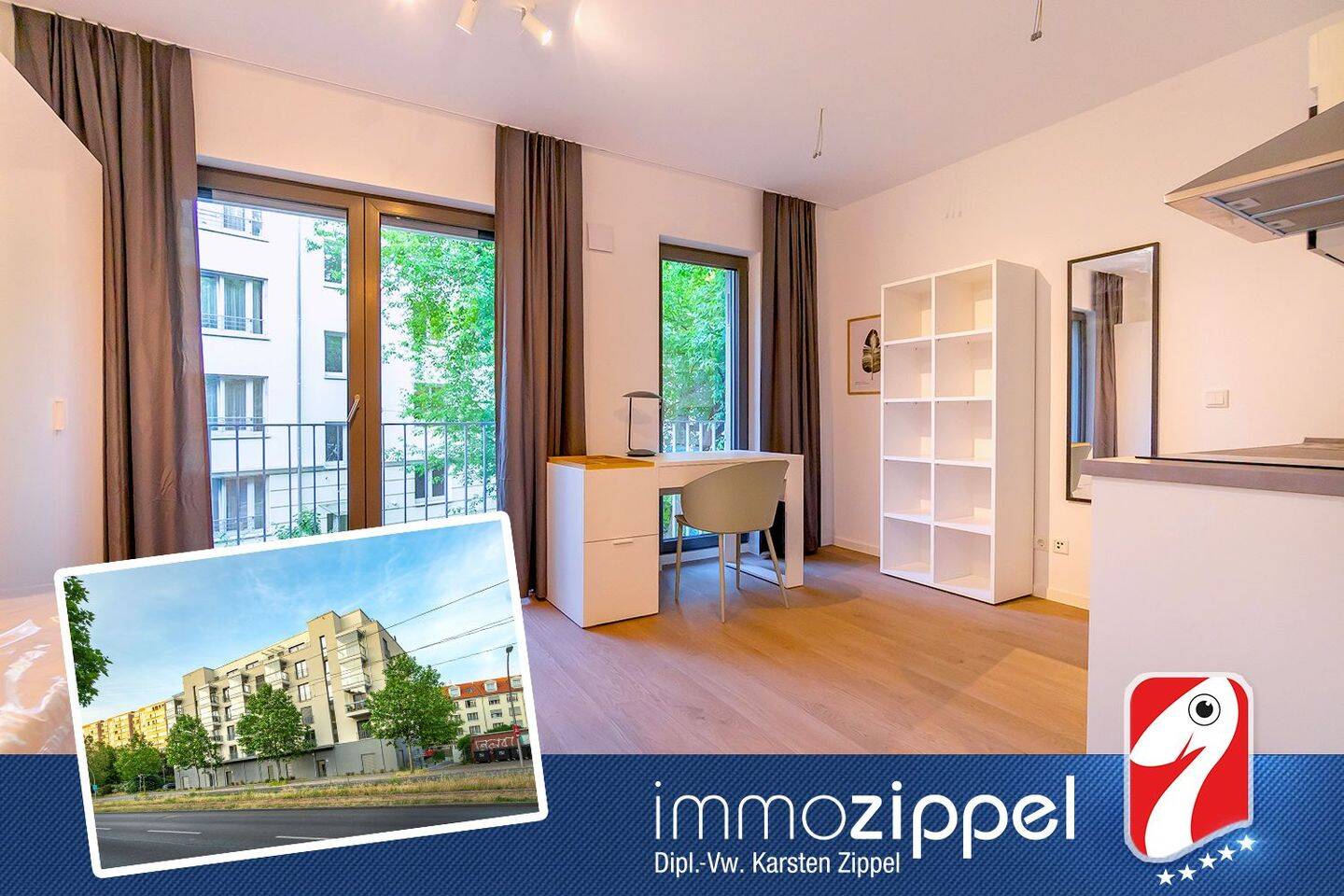 Sofort bezugsbereit: Möbliertes City-Apartment mit hochwertiger Ausstattung! *provisionsfrei*, 10315 Berlin (Lichtenberg Hohenschönhausen Friedrichsfelde Kleingartenanlage Bielefeld Kleingartenanlage Mühlenberg)