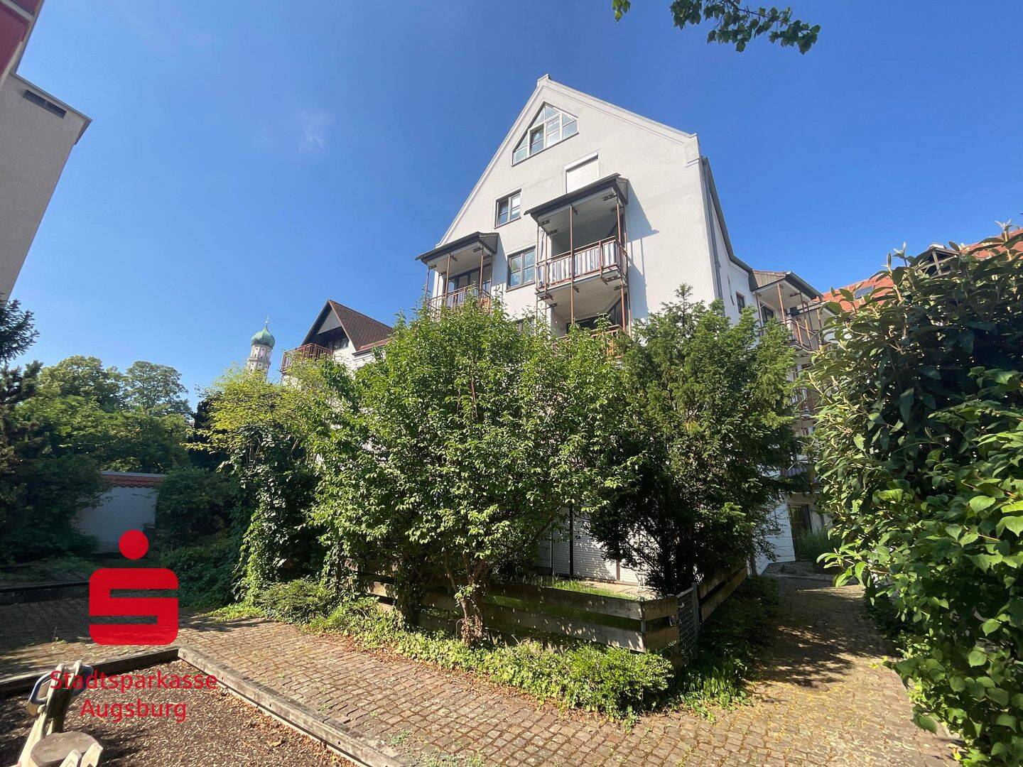 1-Zimmer-Wohnung in Bestlage mit Garten, 86150 Augsburg (Innenstadt)