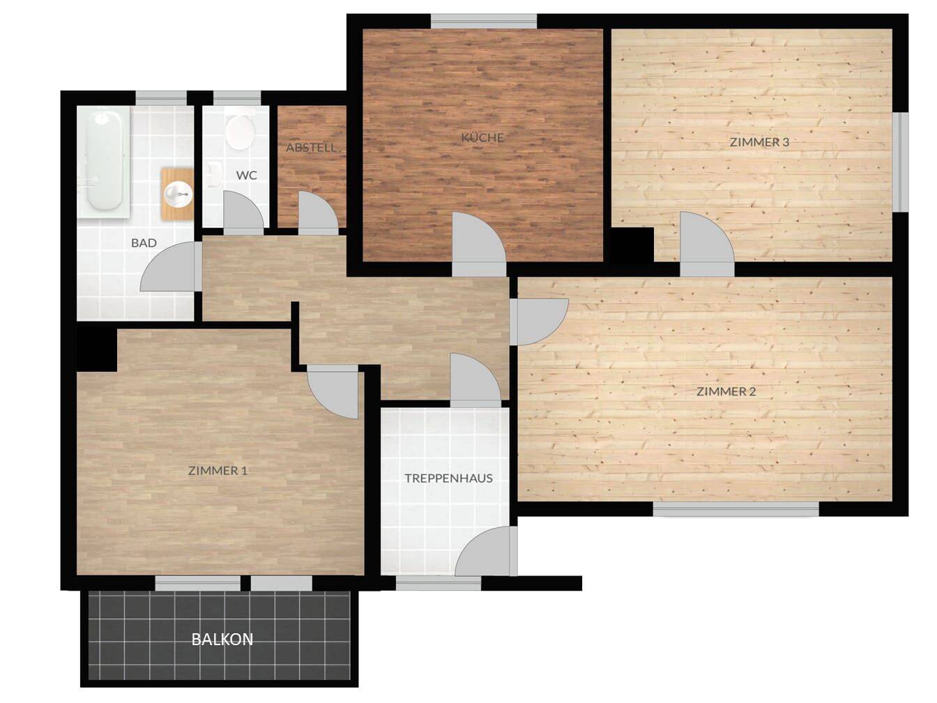 3-Zimmer-Wohnung in Iffezheim, 76473 Iffezheim