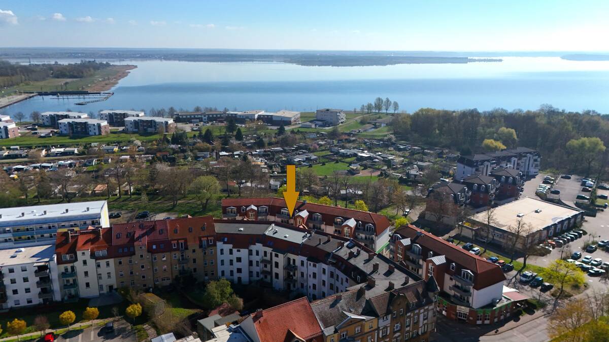 Modern wohnen nahe des Goitzsche-Sees: Hochwertige 2-Raum WE auf 49 m² mit Balkon & Einbauküche, 6749 Bitterfeld-Wolfen