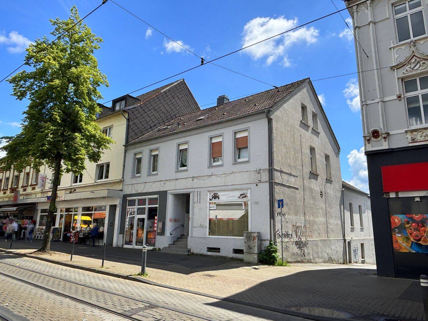 Erkennen Sie die Möglichkeiten: Wohn- und Geschäftshaus mit freiem Ladenlokal in Bochum-Linden, 44879 Bochum (Dahlhausen Linden)