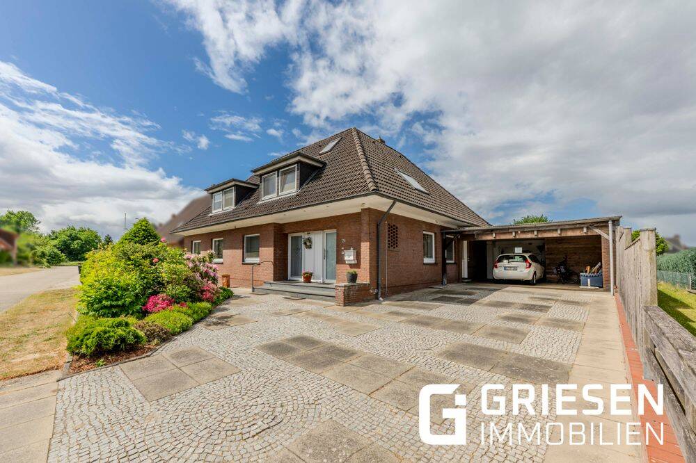 Wohnen mit Freiraum: Großzügige Dachgeschosswohnung mit Balkon & Gartenanteil in zentraler Lage von Haren (Ems), 49733 Haren (Ems)