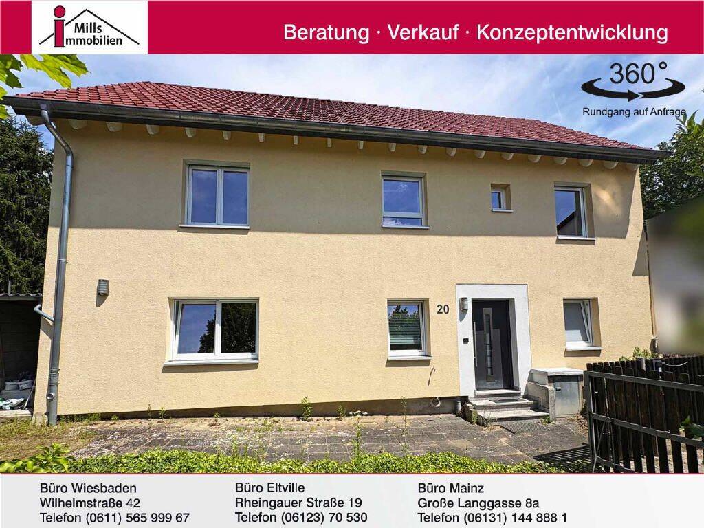 Kernsaniertes Einfamilienhaus mit Terrasse und großem Garten in ruhiger Lage von Ingelheim, 55218 Ingelheim am Rhein