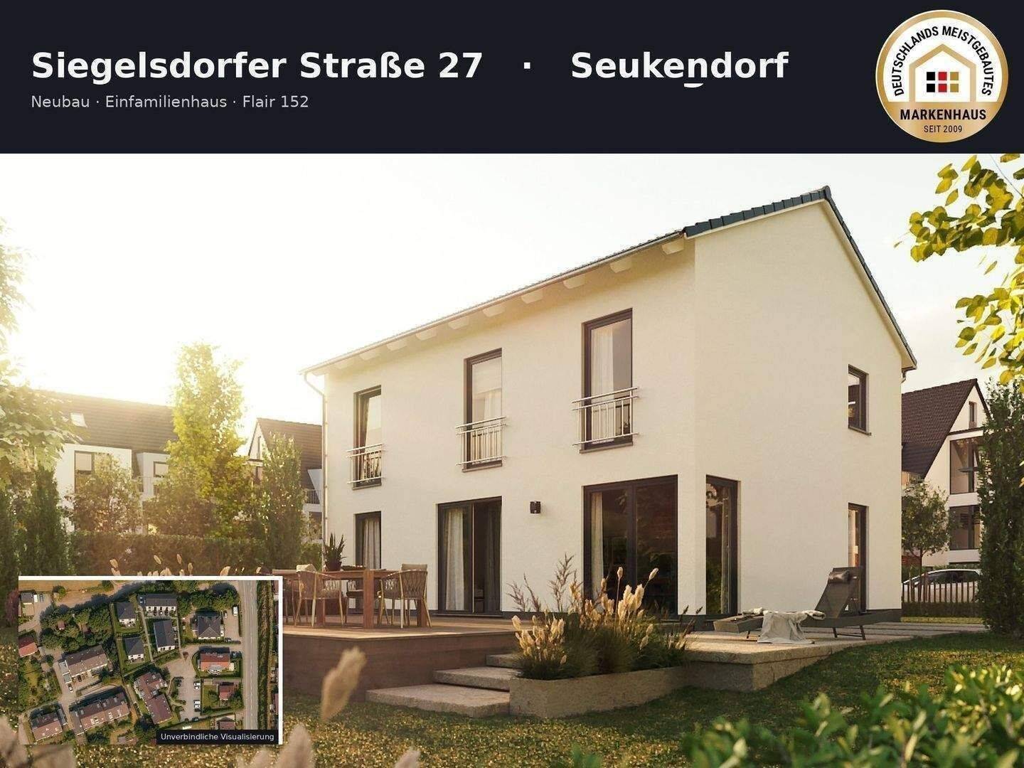Seukendorf: Neubau EFH| Komplettpreis inkl. Grundstück & Baunebenkosten, 90556 Seukendorf