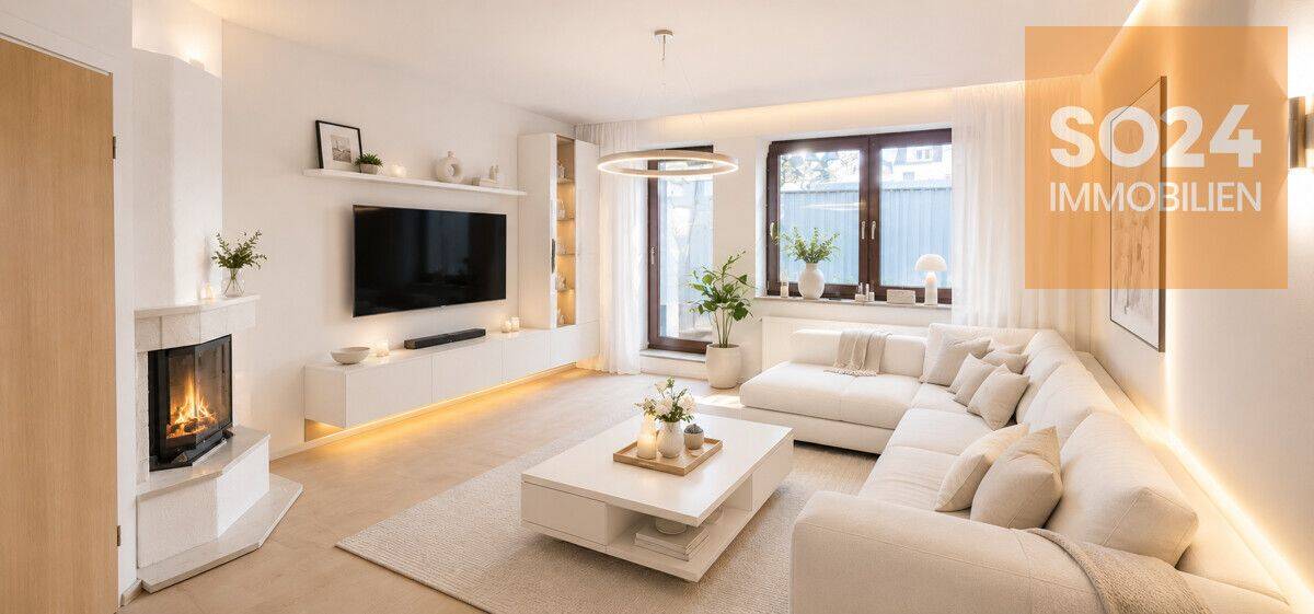 SO24: Düren, zentrale Lage, EG, 3-4 Zimmerstadtwohnung mit Loggia und Terrasse, 52349 Düren