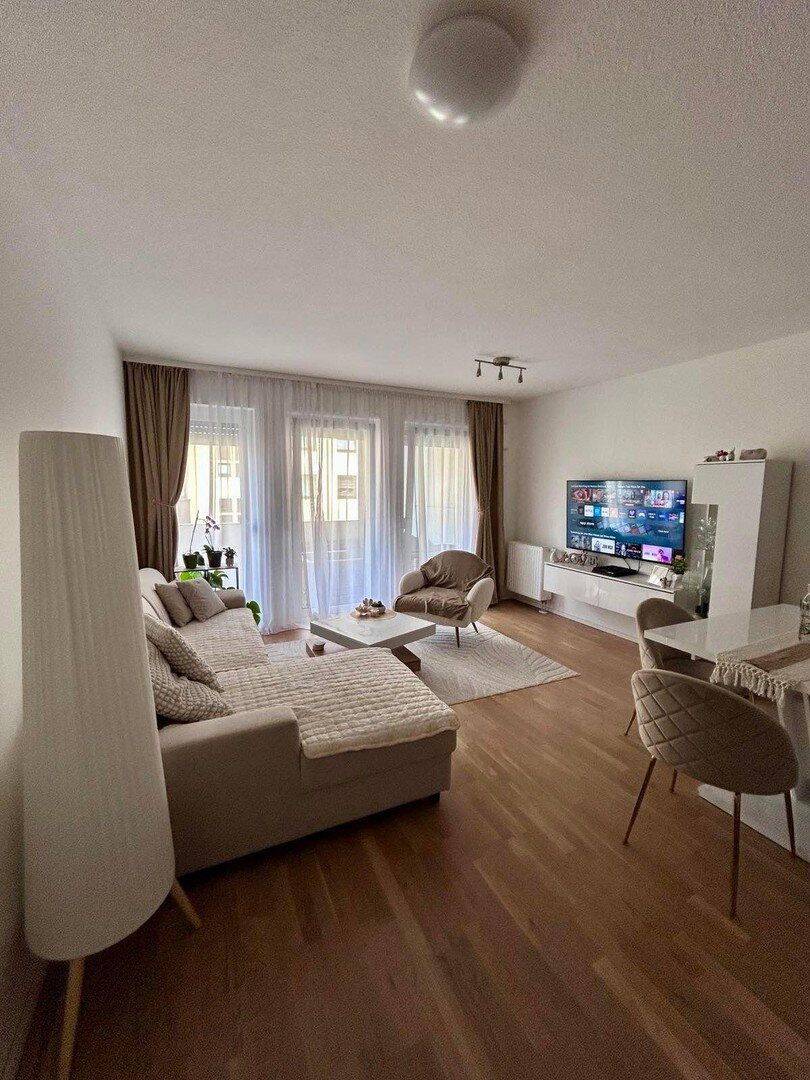 Moderne 2-Zimmer-Neubauwohnung mit hochwertiger EBK – Stilvoll wohnen in bester und ruhiger Lage, 90408 Nürnberg (Großreuth h. d. Veste Gärten h. d. Veste Maxfeld Nordbahnhof Sankt Johannis)