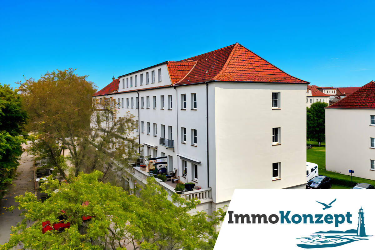 ETW mit großzügigen Balkon in Wismar! Ca. 73m² Wfl., 3 Zimmer und Kellerraum, 23968 Wismar