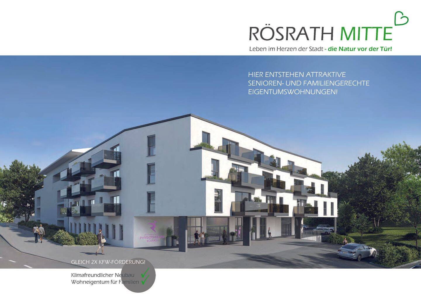 Rösrath Mitte  Exklusive KfW 40 Neubauwohnungen, 51503 Rösrath