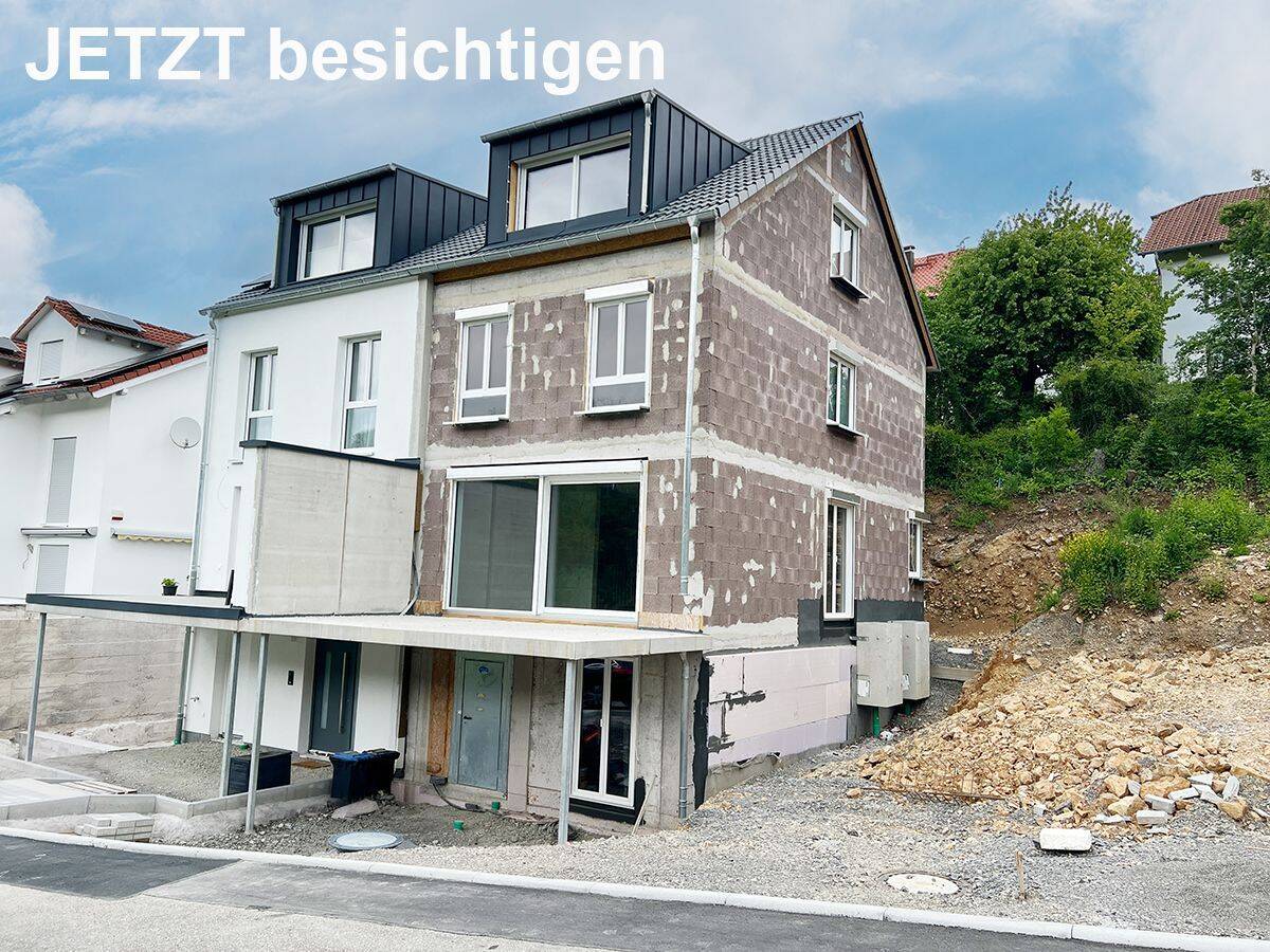 Rohbaubesichtigung am Sa. 13.6. von 11-12 Uhr: “Sonnige DHH in idyllischer Lage von Weissach-Flacht”, 71287 Weissach