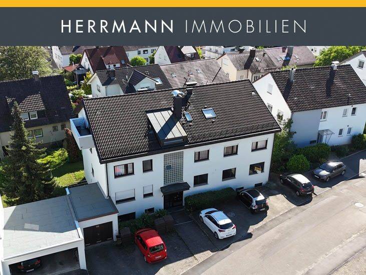 Großzügige Vier-Zimmer-Wohnung mit Süd-Westbalkon, Stellplatz und viel Gestaltungspotenzial, 71384 Weinstadt